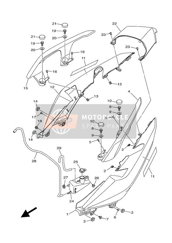 BL1F173B0000, Emblem 3D, Yamaha, 0